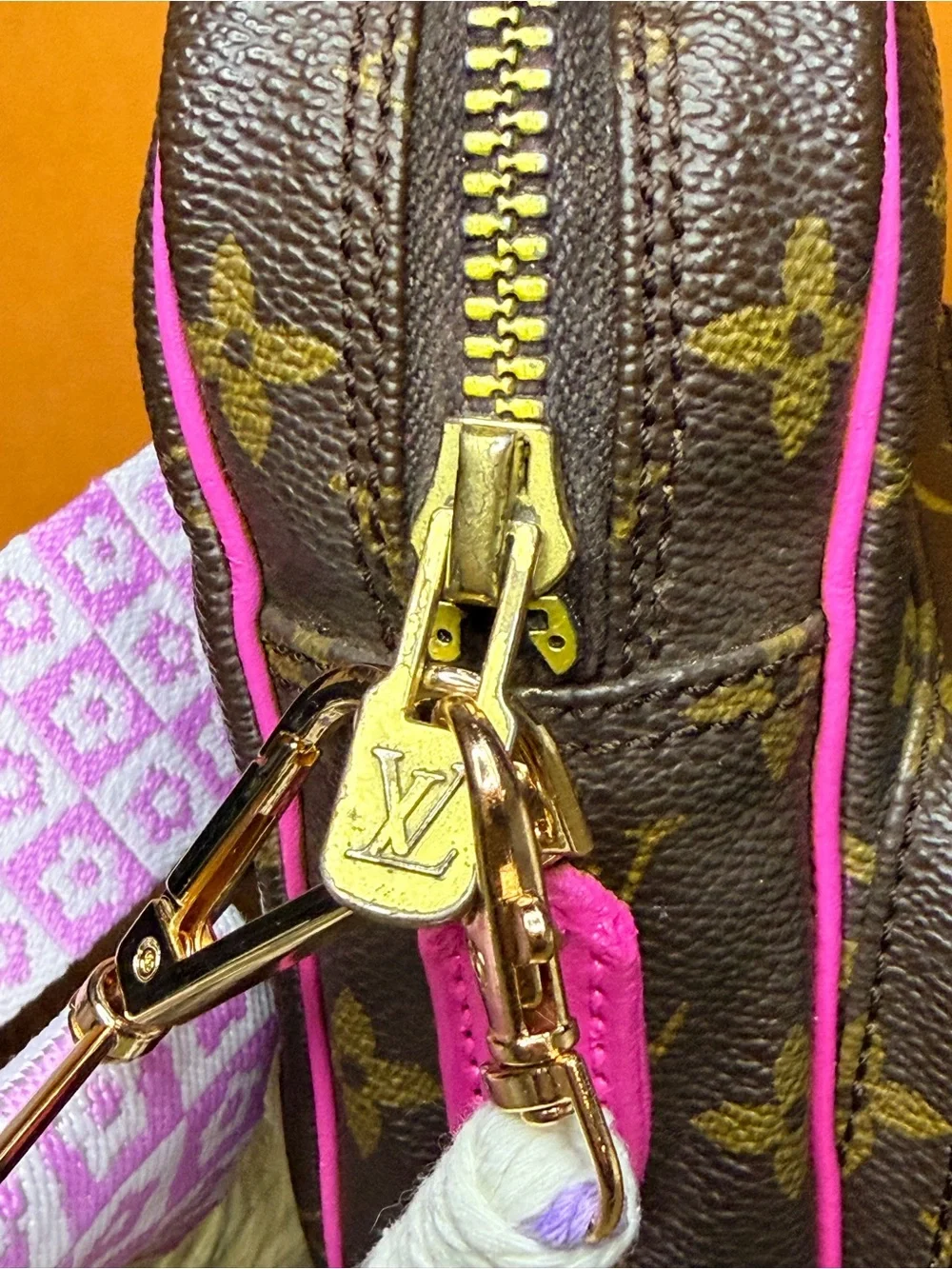 Louis Vuitton Brown Monogram Crossbody Amazone